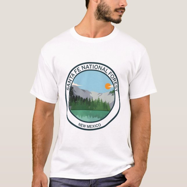 Camiseta Papais noeis Fe Floresta Nacional (Frente)