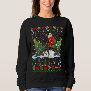 Camiseta Papais noeis Feios De Doberman Dog Lover Xmas