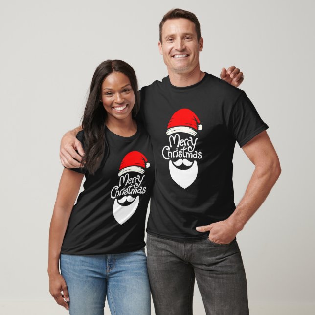 Camiseta Papais noeis Feliz Natal (Unissex)