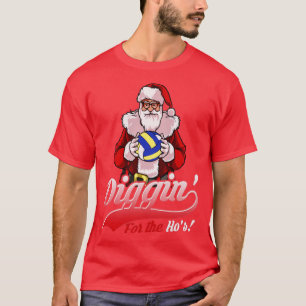 Camiseta Papais noeis G de Voleibol de Natal de Praia