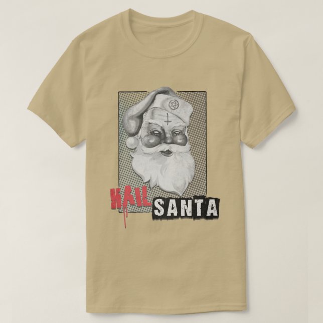 Camiseta Papais noeis HAIL (Frente do Design)