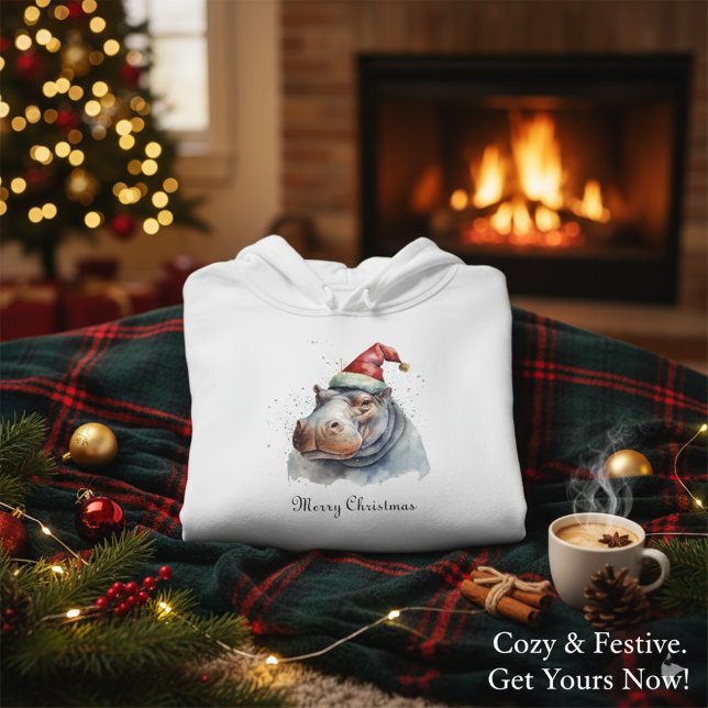 Camiseta Papais noeis Hippo, personalizado (Criador carregado)