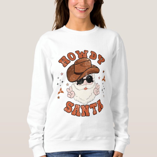 Camiseta Papais noeis Howdy (Frente)
