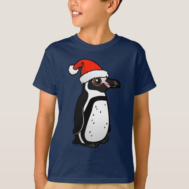 Camiseta Papais noeis Humboldt Penguin (Frente)