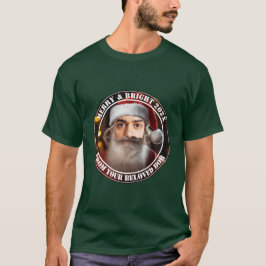Camiseta Papais noeis instantâneos! Apenas adicione seu ros