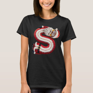 Camiseta Papais noeis - letra S