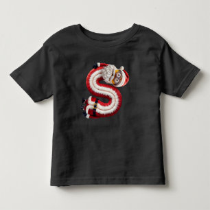 Camiseta Papais noeis - letra S