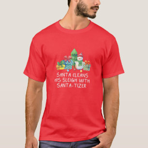 Camiseta Papais noeis Limpam A Sua Luz Com Papais noeis De