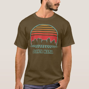 Camiseta Papais noeis Maria City Skyline Retro Vintage 80s