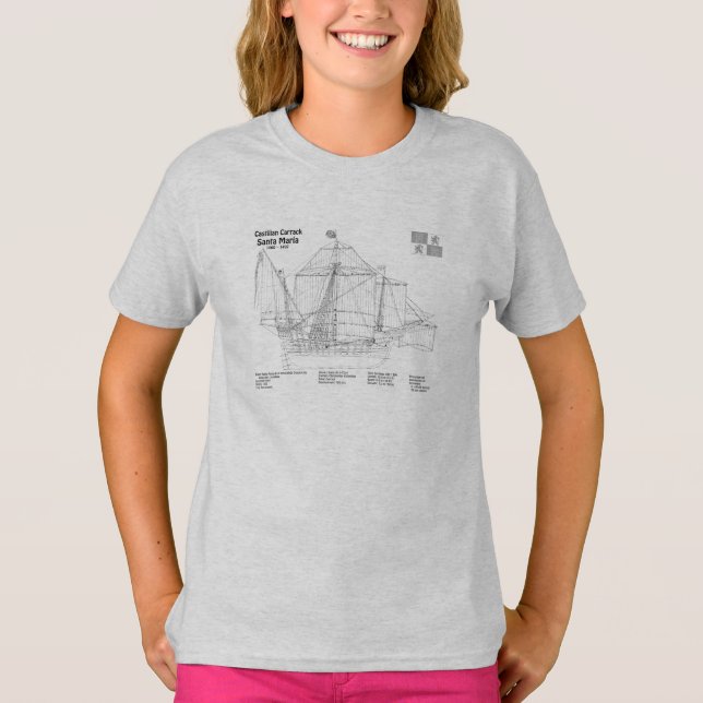 Camiseta Papais noeis Maria - Planos de Esquema de Entrega  (Frente)