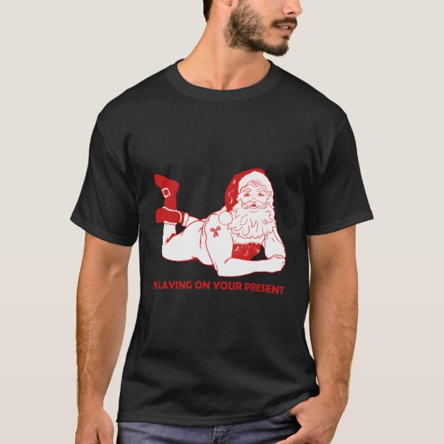 Camiseta Papais noeis Más Sujos Adultos Engraçados Marido C (Frente)