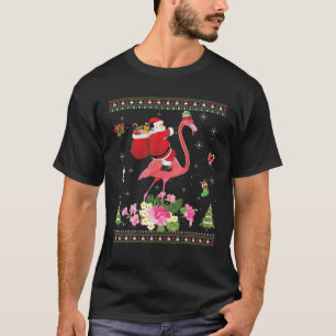 Camiseta Papais noeis Mele Kalikimaka Andando Cristo Flamin