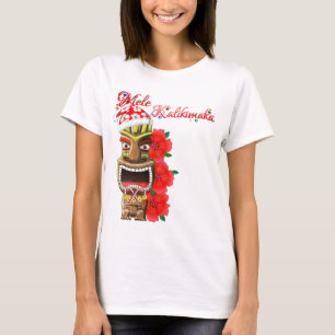 Camiseta Papais noeis Mele Kalikimaka Tiki