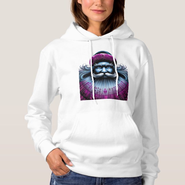 Camiseta Papais noeis modernos Hoodies (Frente)
