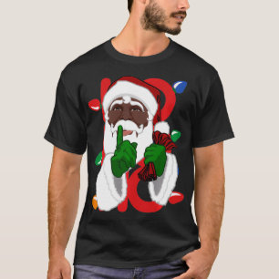 Camiseta Papais noeis negros da América Latina pijamas de 