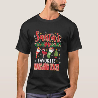 Camiseta Papais noeis no jardim de infância favorito Profes