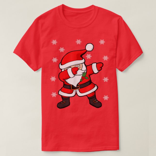 Camiseta Papais noeis Noel Claus Engraçado Natal (Frente do Design)