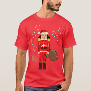 Camiseta Papais noeis Nutcracker Natal