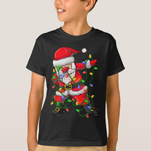 Camiseta Papais noeis para Meninos Meninas Árvores de Natal