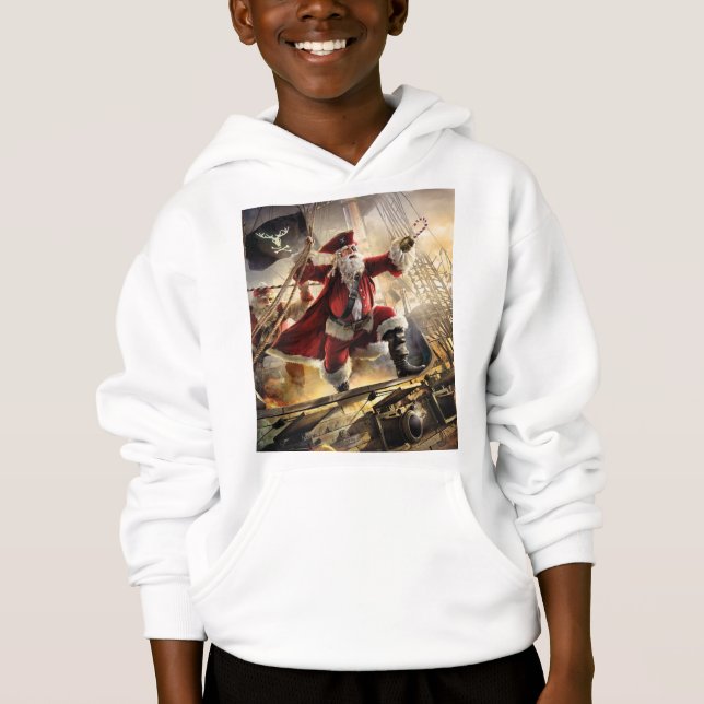 Camiseta Papais noeis piratas (Frente)