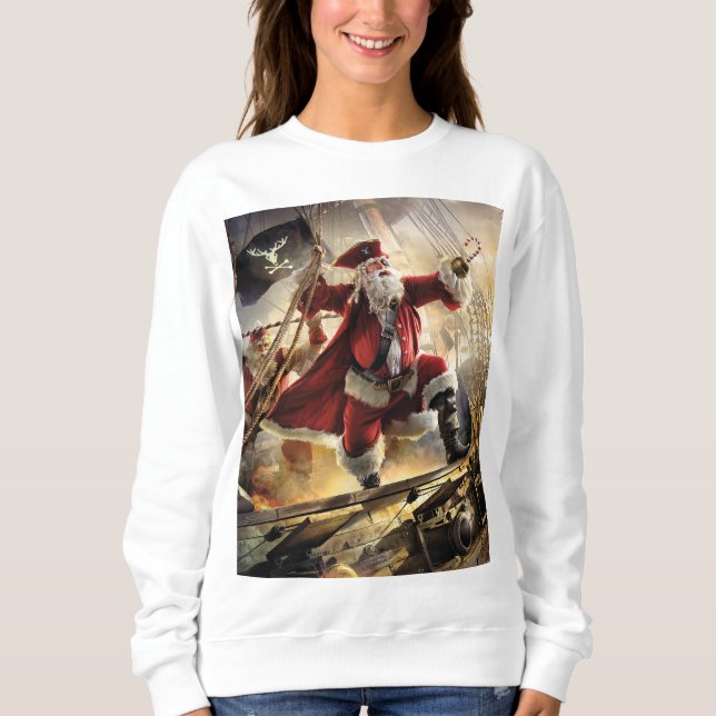 Camiseta Papais noeis piratas (Frente)
