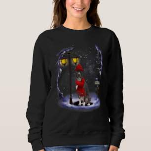 Camiseta Papais noeis Pit Bull Neve Winte