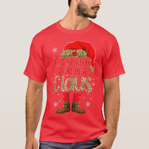 Camiseta Papais noeis - Professor de escola primária favori
