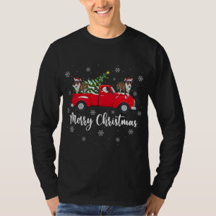 Camiseta Papais noeis Que Andam Na Árvore De Natal, Touro-P