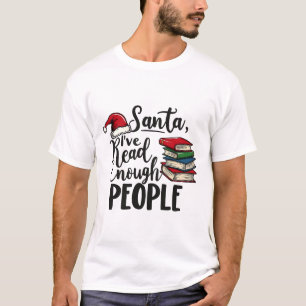 Camiseta Papais noeis que li o suficiente do Natal do Pesso