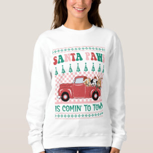 Camiseta Papais noeis Que Vêm À Cidade Feia