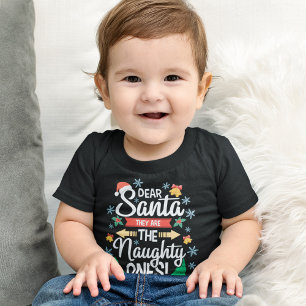 Camiseta Papais noeis queridos e divertidos são os malvados