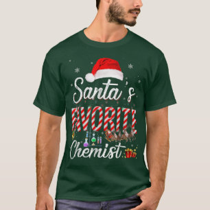 Camiseta Papais noeis Químicos Favoritos Da Luz De Neve C