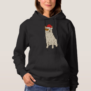 Camiseta Papais noeis Red Heeler de inverno Cachorro de Nat