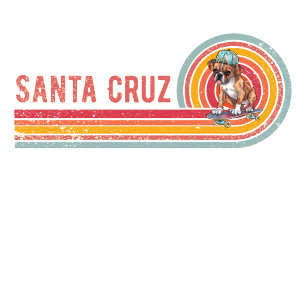 Camiseta Papais noeis Retro Cruz Skateboard Boxer