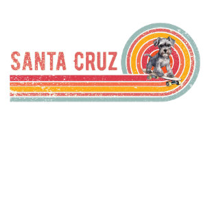Camiseta Papais noeis Retro Cruz Skateboard Mini Schnauzer