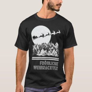 Camiseta Papais noeis Retro de Weihnachten de Natal Alemão