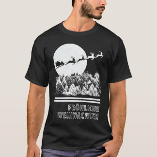Camiseta Papais noeis Retro de Weihnachten de Natal Alemão