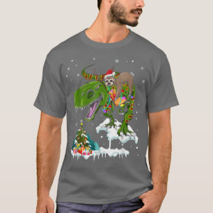 Camiseta Papais noeis Ridículo-Leve TRe Reindeer Xmas Lover