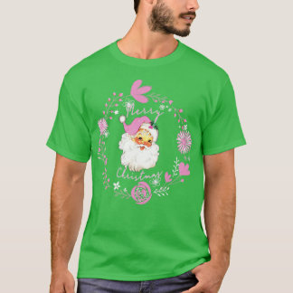 Camiseta Papais noeis rosa2