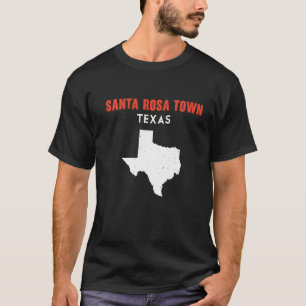 Camiseta Papais noeis Rosa cidade Texas Estados Unidos Esta
