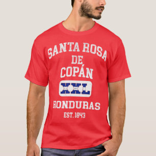 Camiseta Papais noeis Rosa de Copan Honduras XXL design atl