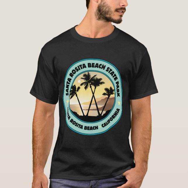 Camiseta Papais noeis Rosita Beach State (Frente)