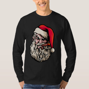 Camiseta Papais noeis ruins Xmas Jumper Sweater Natal Engra