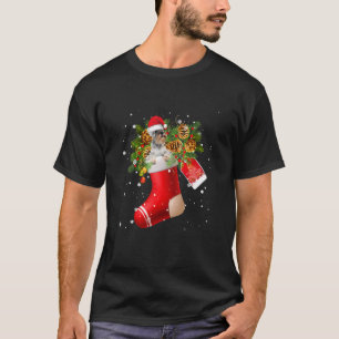 Camiseta Papais noeis Schnauzer No Pinto De Natal Pajama