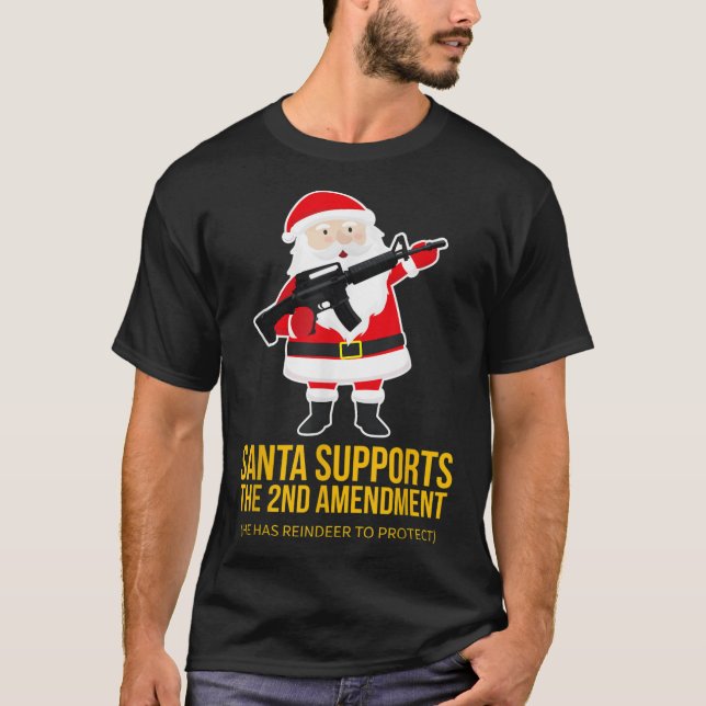 Camiseta Papais noeis - segundo de Armas - Natal (Frente)
