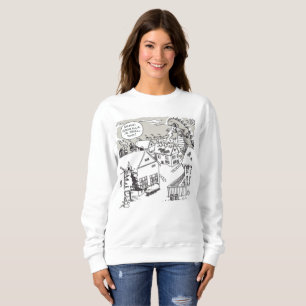 Camiseta Papais noeis Shock Women White sweshirt