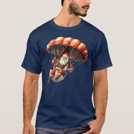 Camiseta Papais noeis Sky Dive: ideia de presente de Natal