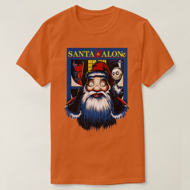 Camiseta Papais noeis Sozinhos (Frente do Design)