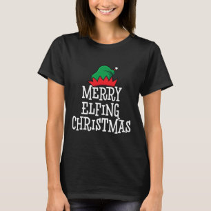 Camiseta Papais noeis Sujos Feliz Elves Doidos