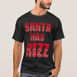 Camiseta Papais noeis Tem Rizz - Gen Alfa Slang Natal Engra